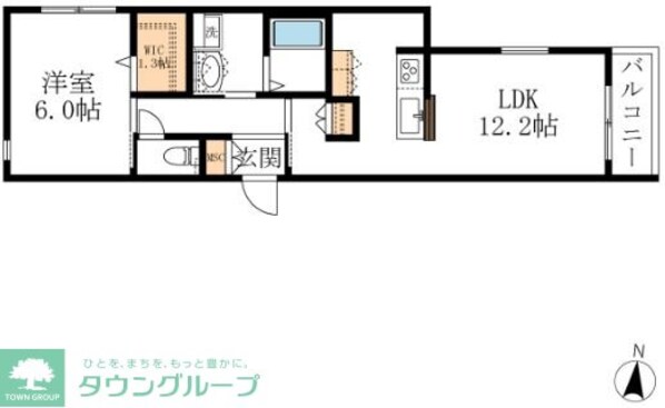 ポルトボヌール瑞穂の物件間取画像